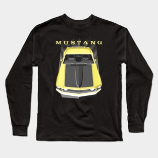 Mustang Boss 69 - Yellow Long Sleeve T-Shirt